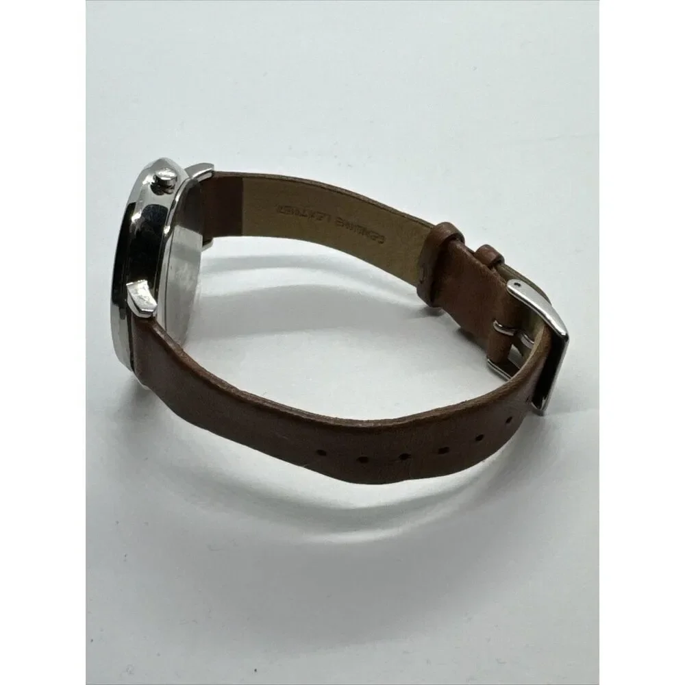 Skagen Ditte SKW2214 Men's Brown Leather Analog Dial Quartz Wrist Watch JNA977